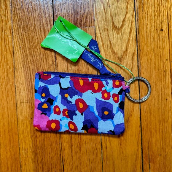 ✨ Vera Bradley Zip ID Case in Impressionista Floral Print ✨ - Picture 2 of 2